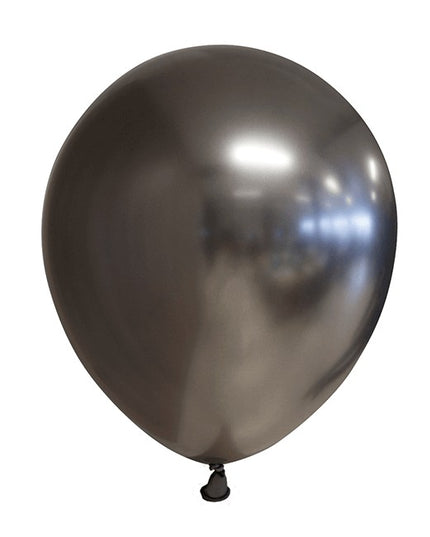 12 Baloane, din Latex Chrome