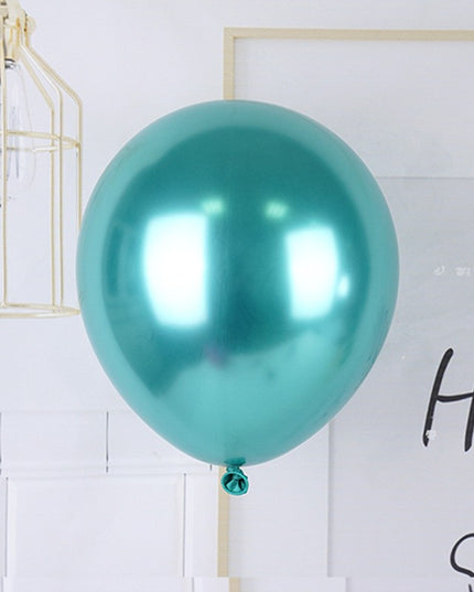 12 Baloane, din Latex Chrome