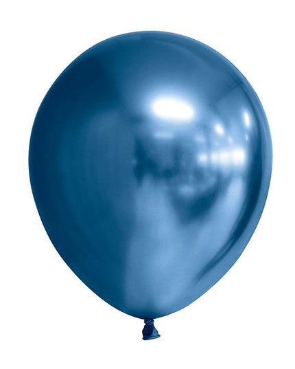 12 Baloane, din Latex Chrome