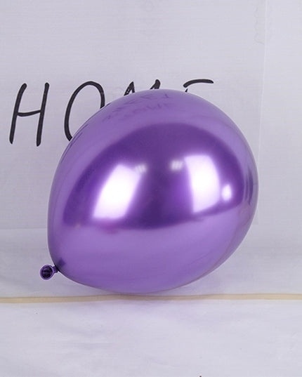 12 Baloane, din Latex Chrome