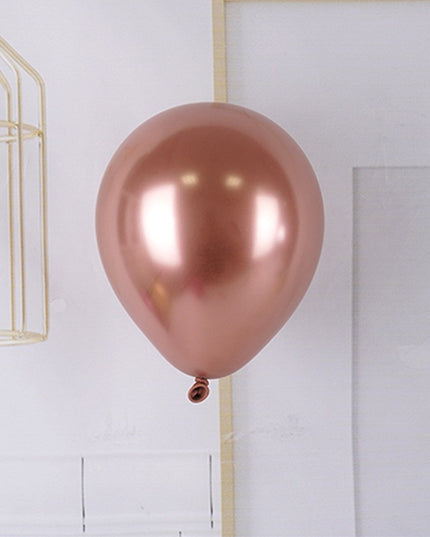 12 Baloane, din Latex Chrome