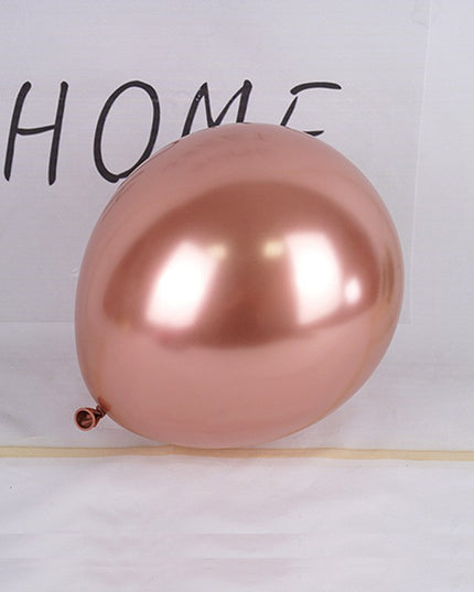 12 Baloane, din Latex Chrome