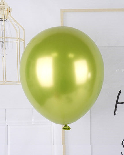 12 Baloane, din Latex Chrome