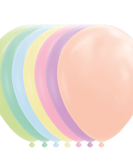 12 Baloane, din Latex Macaroon