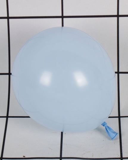 12 Baloane, din Latex Macaroon,Bleu