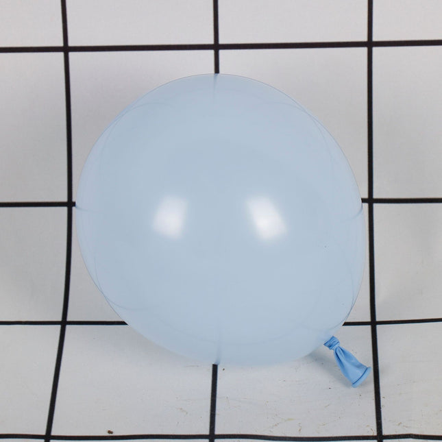 12 Baloane, din Latex Macaroon,Bleu