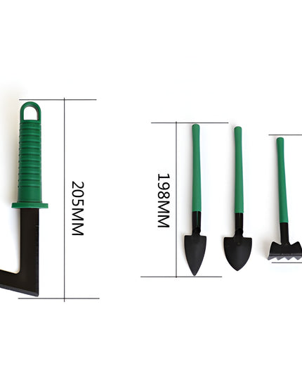 12 Unelte de Gradina, pentru Plantare Prelucrare Sol si Ingrijire Plante, Material PVC si Cardboard, Inclusa