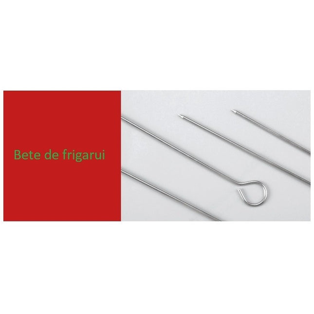 14 Ustensile pentru Gratar cu Termometru, din Otel Inoxidabil, Geanta Oxford