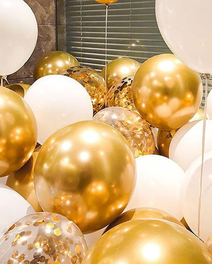 16 Baloane din Latex, Model Party