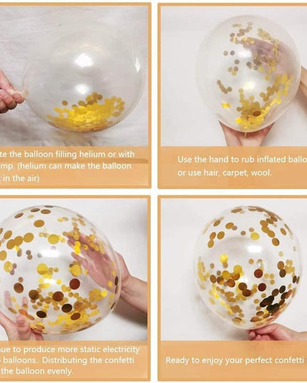 16 Baloane din Latex, Model Party