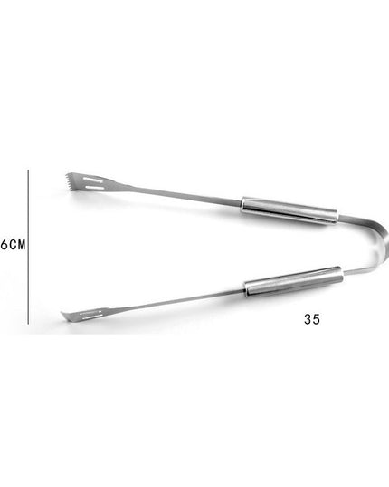 16 Ustensile pentru Gratar, din Otel Inoxidabil, Geanta Oxford