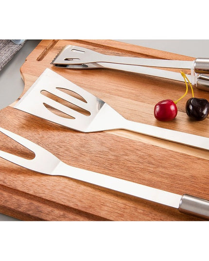 16 Ustensile pentru Gratar, din Otel Inoxidabil, Geanta Oxford