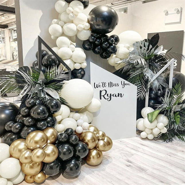 163 Baloane din Latex, Model Petrecere pentru Arcada, Baloane Party,