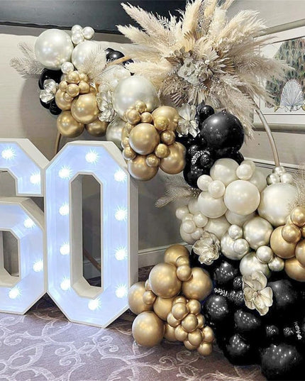 163 Baloane din Latex, Model Petrecere pentru Arcada, Baloane Party,