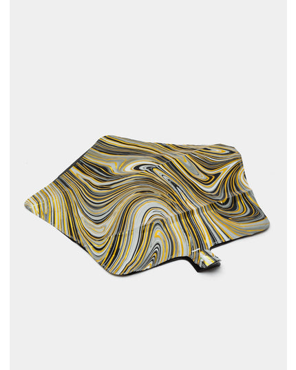 2 Baloane din Folie Metalizata, Figurine Inima si Stea, Model Marmura,Ambalaj Individual, Pai Inclus, Umflare cu Aer sau Heliu