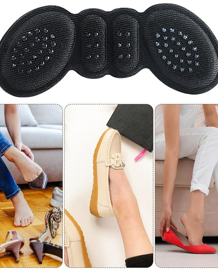 2 Branturi cu Pernute pentru Calcai, Suport Interior pentru Incaltaminte, Marime Universala, Aderent pe Piele