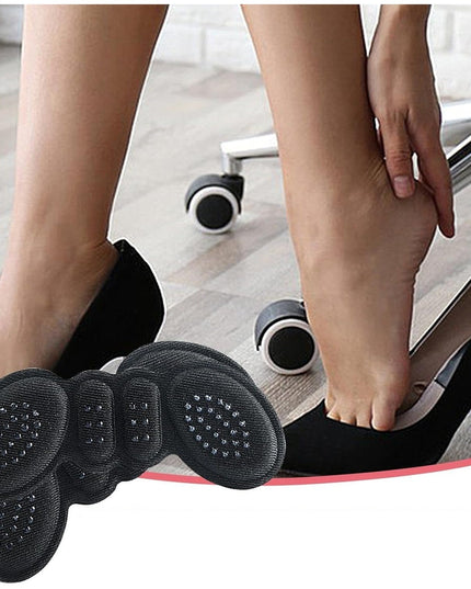 2 Branturi cu Pernute pentru Calcai, Suport Interior pentru Incaltaminte, Marime Universala, Aderent pe Piele