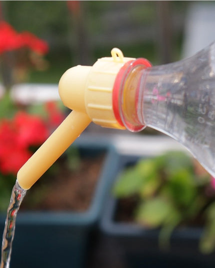 2 capace de sticla pentru irigat florile stropitoare si teava, practic si usor de utilizat, portabil, reutilizabil