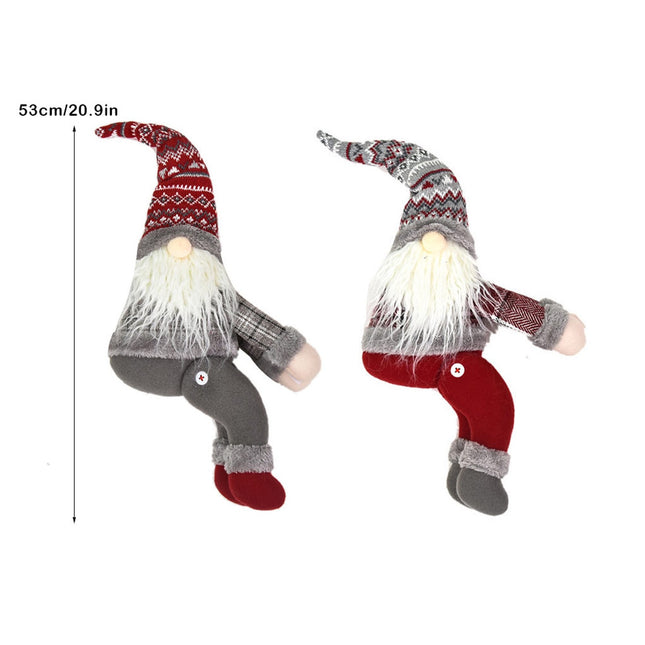 Clema pentru perdea prindere cu arici, model gnom, material textil/poliester