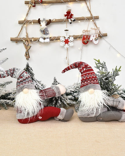 Clema pentru perdea prindere cu arici, model gnom, material textil/poliester