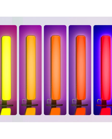 2 Lampi de Birou, RGB Colorat, 28 LED, Putere 5V, Telecomanda cu 24 de Taste, Cablu USB