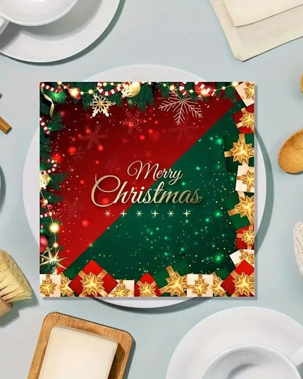 20 de Servetele de Masa, Merry Christmas, Tematica Craciun