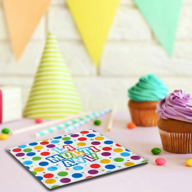 20 Servetele de Masa, Colectia LA MULTI ANI,din Hartie