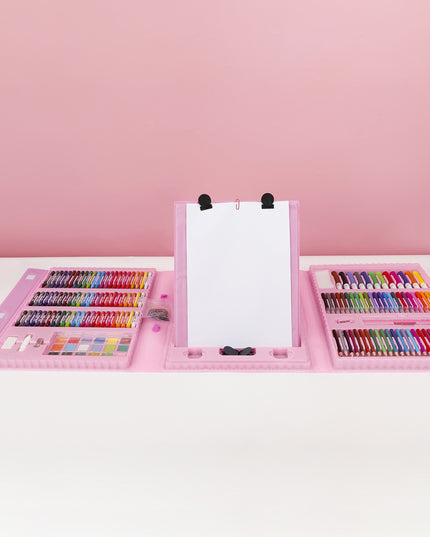 Set 208 Piese, Complet pentru Pictura si Desen, Tip Servieta, 3-12 Ani, 32 x 27 x 5 cm