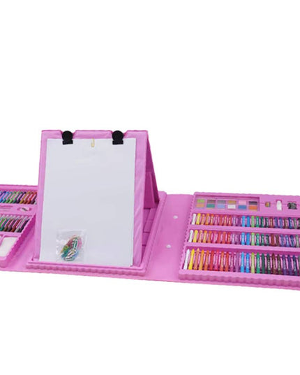 Set 208 Piese, Complet pentru Pictura si Desen, Tip Servieta, 3-12 Ani, 32 x 27 x 5 cm