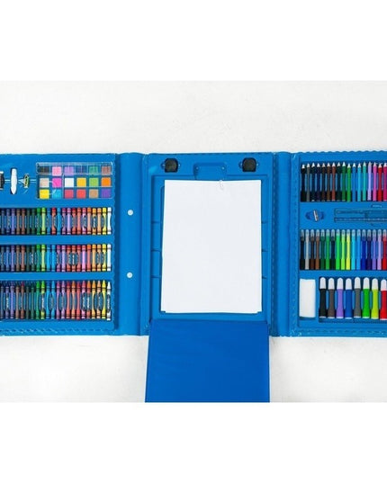 Set 208 Piese, Complet pentru Pictura si Desen, Tip Servieta, 3-12 Ani, 32 x 27 x 5 cm