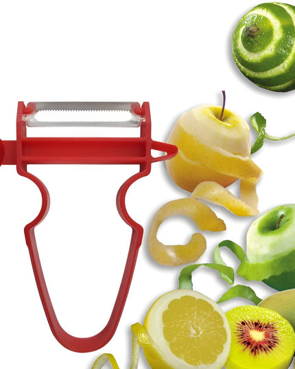 3 Accesorii de Decojire, Razuire si Feliere, pentru Legume si Fructe