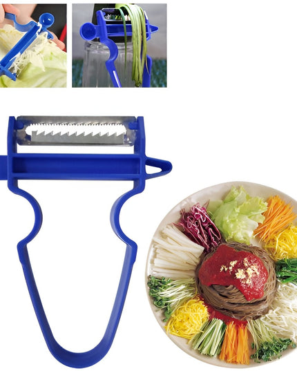 3 Accesorii de Decojire, Razuire si Feliere, pentru Legume si Fructe