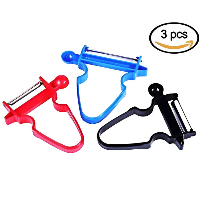 3 Accesorii de Decojire, Razuire si Feliere, pentru Legume si Fructe