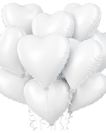 3 Baloane din Folie Metalizata, Model Inimi, Tema Ziua Indragostitilor,2 Rosii, 1