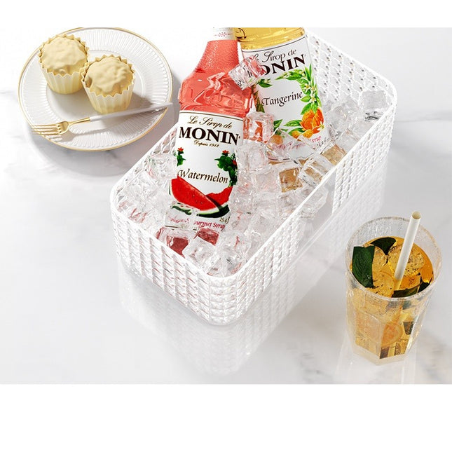 3 forme pentru gheata si o caserola pentru depozitare 96 de cuburi