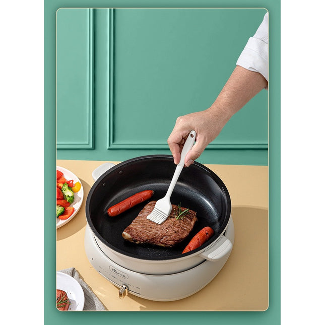 3 Ustensile de Bucatarie, din Silicon+Inox, Termorezistente, Antiaderente,