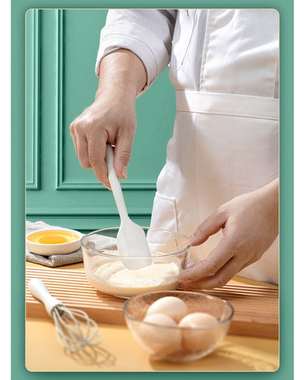 3 Ustensile de Bucatarie, din Silicon+Inox, Termorezistente, Antiaderente,