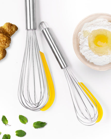 3 ustensile pentru bucatarie 2 teluri, un separator oua, inox/silicon