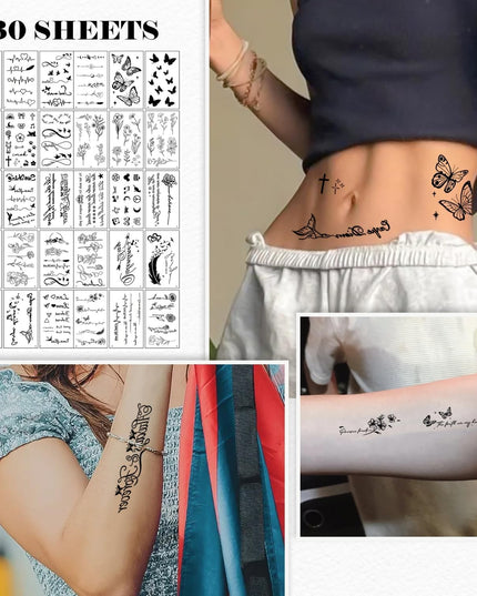 30 Tatuaje Temporare, pe Baza de Apa, Model 5