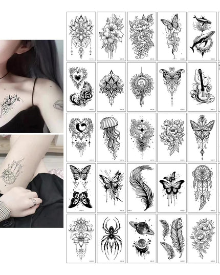 30 Tatuaje Temporare, pe Baza de Apa, Model 6