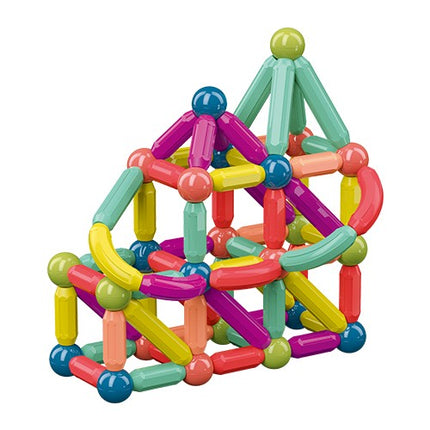 Set 36 piese magnetice de constructie, Forme geometrice