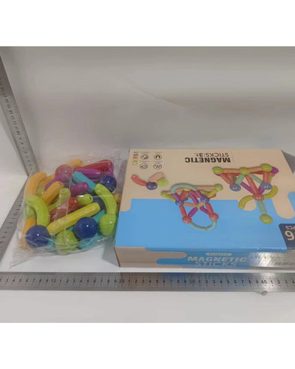 Set 36 piese magnetice de constructie, Forme geometrice