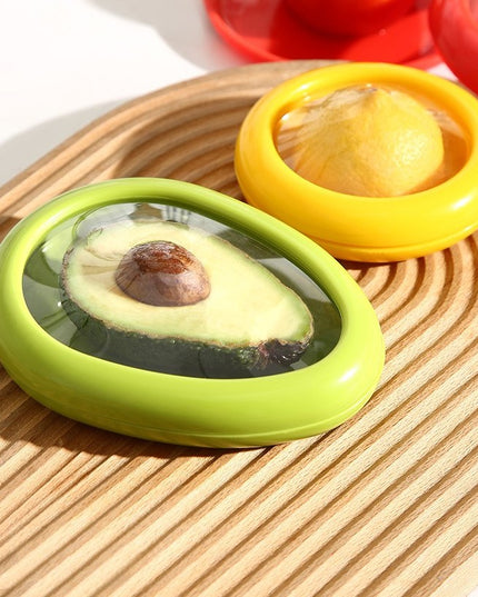 4 Recipiente pentru Pastrarea Proaspata a Legumelor, Cutii Portabile Sigilate Anti-oxidare, 4 Forme Diferite pentru Legume sau Fructe, Culori diferite