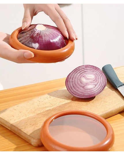 4 Recipiente pentru Pastrarea Proaspata a Legumelor, Cutii Portabile Sigilate Anti-oxidare, 4 Forme Diferite pentru Legume sau Fructe, Culori diferite