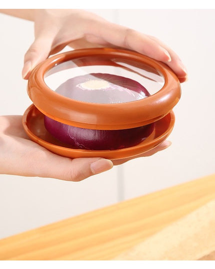 4 Recipiente pentru Pastrarea Proaspata a Legumelor, Cutii Portabile Sigilate Anti-oxidare, 4 Forme Diferite pentru Legume sau Fructe, Culori diferite