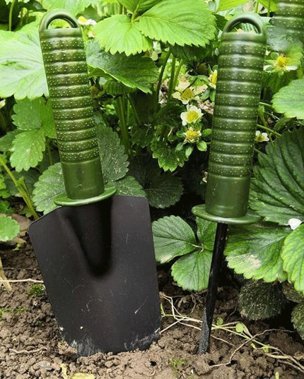 4 Unelte de Gradina pentru Plantare Prelucrare Sol si Ingrijire Plante, Material PVC si cardboard