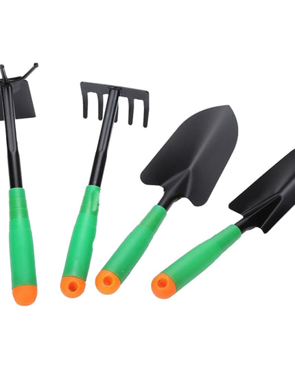 4 Unelte de Gradina pentru Plantare Prelucrare Sol si Ingrijire Plante, Material PVC si cardboard