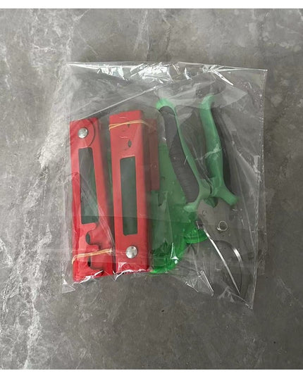 4 Unelte de Gradinarit, pentru Indepartare Spini Trandafiri si Taiere, din PVC/Otel Carbon