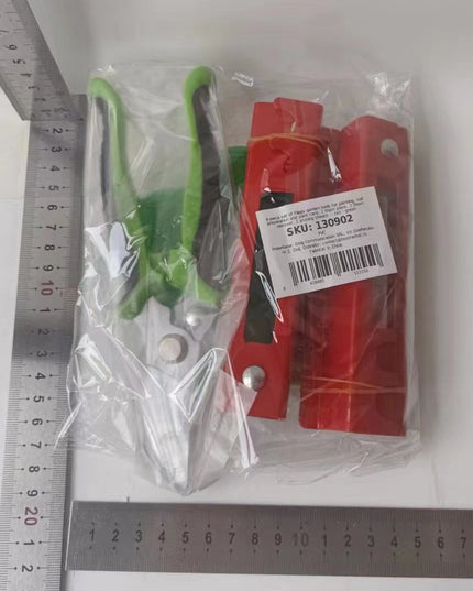 4 Unelte de Gradinarit, pentru Indepartare Spini Trandafiri si Taiere, din PVC/Otel Carbon