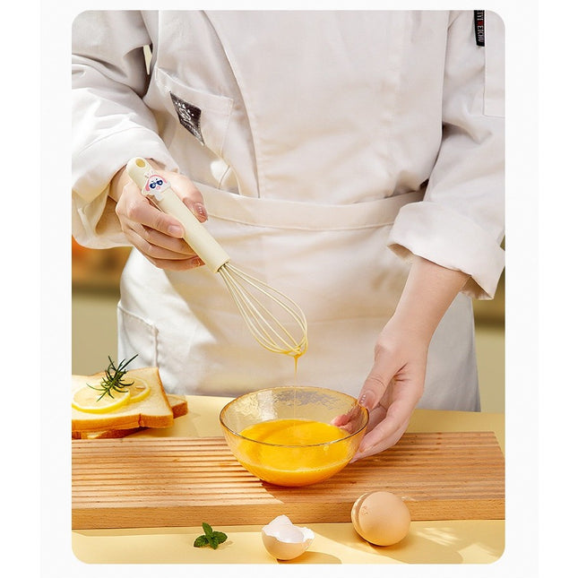 4 Ustensile de Bucatarie, pentru Copii, din Silicon, Termorezistente, Design Animat